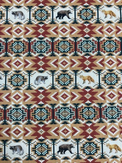 Algodón Dakota figuras y animales