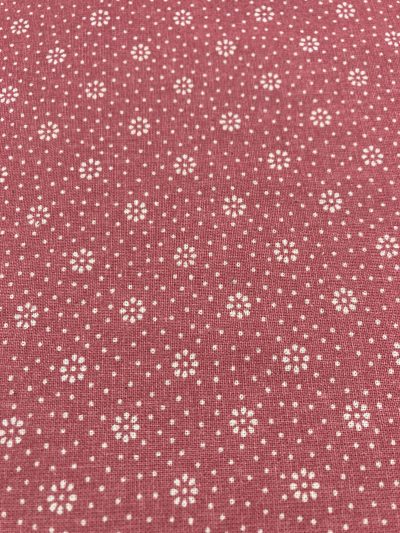 Algodón Mireia flor/lunar f.rosa maquillaje