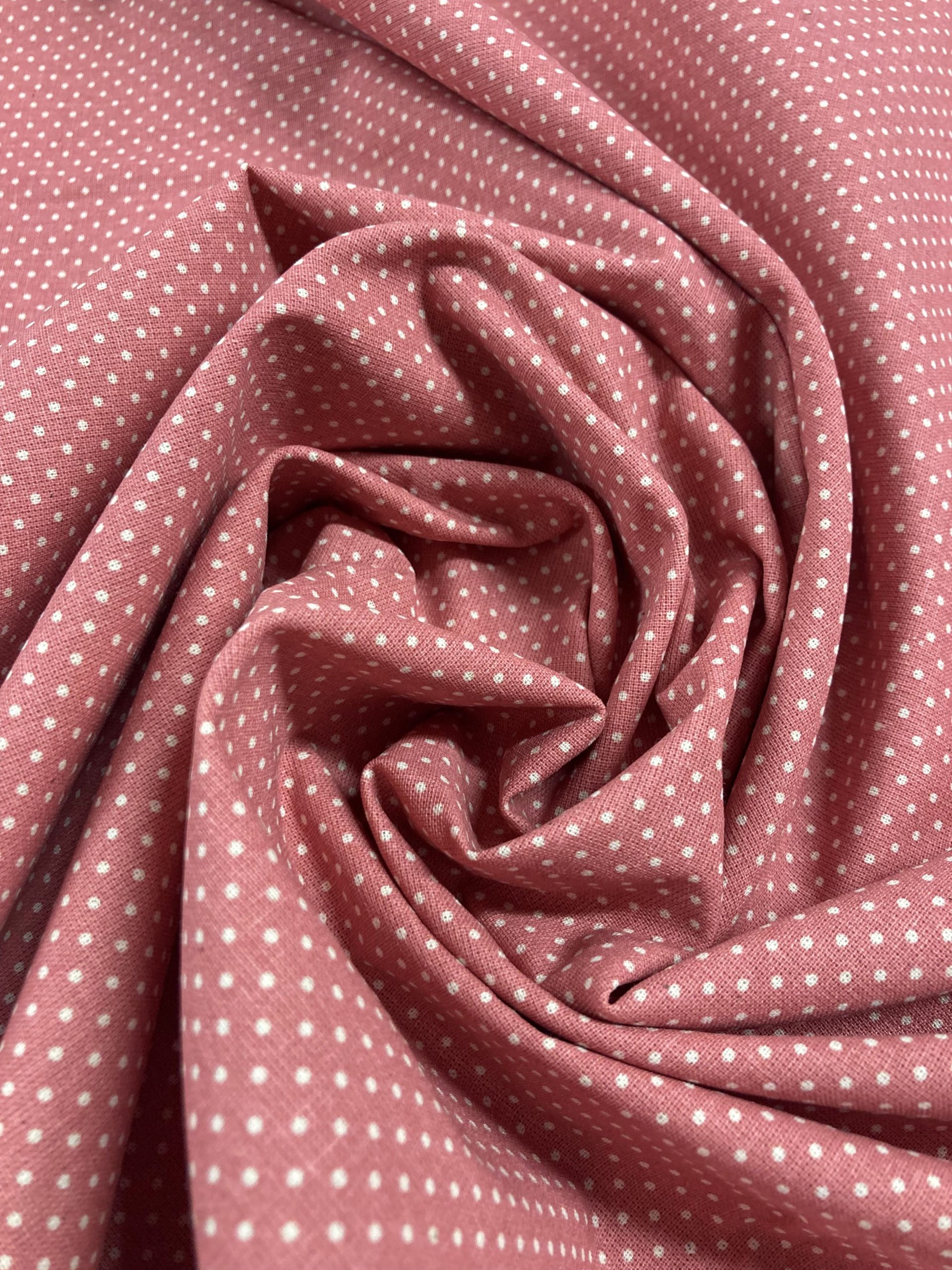 Algodón Mireia Lunar f.rosa maquillaje