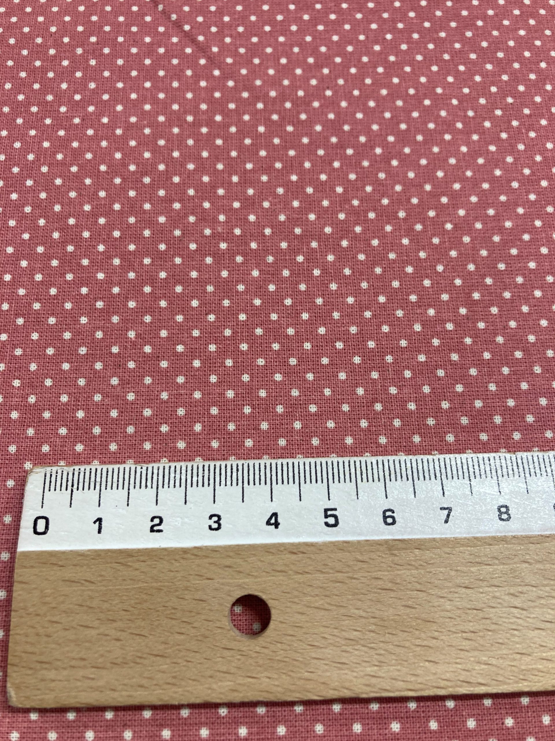 Algodón Mireia Lunar f.rosa maquillaje - Imagen 2