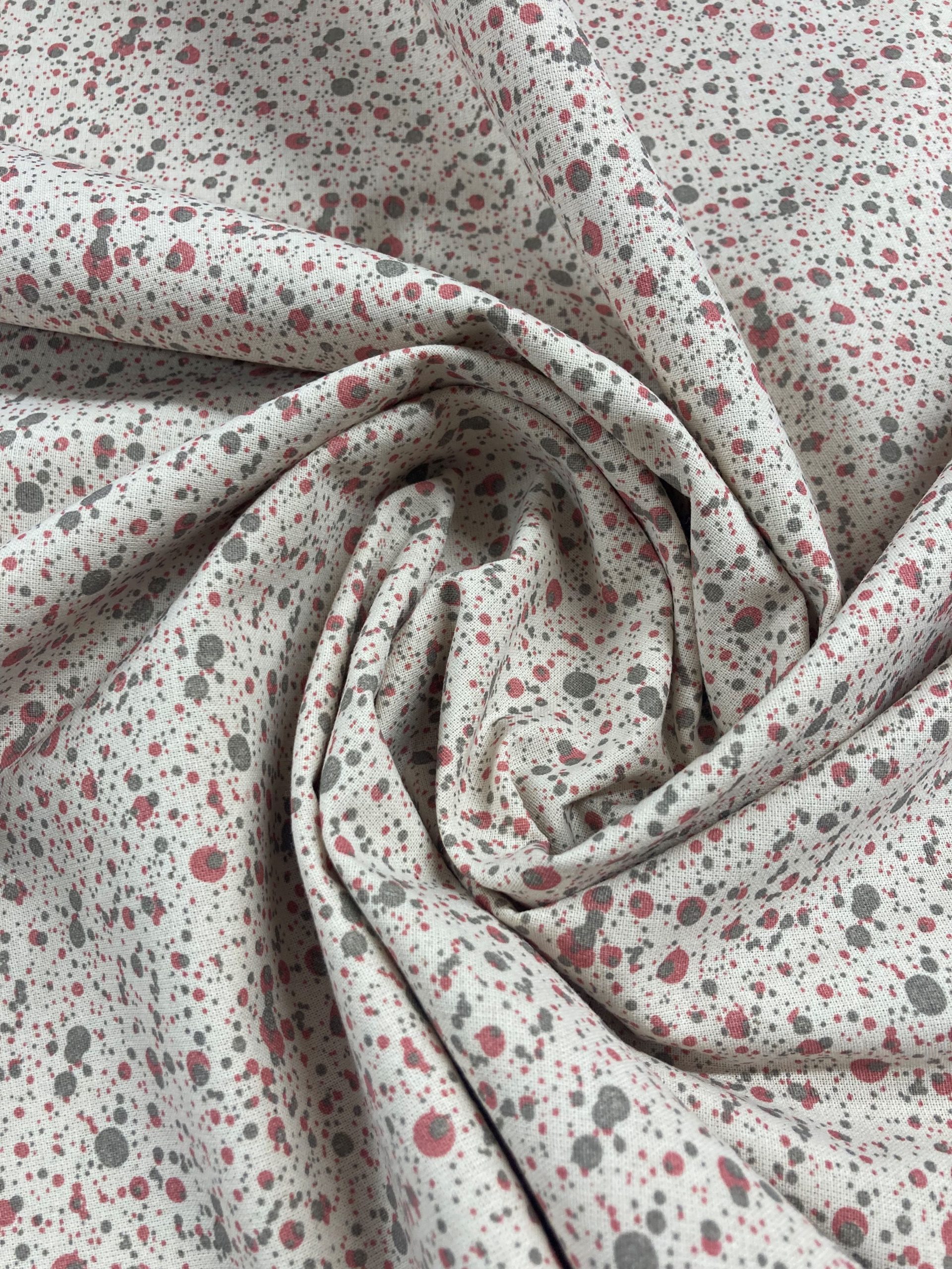 Algodón Mireia pintura rosa maquillaje - Imagen 2