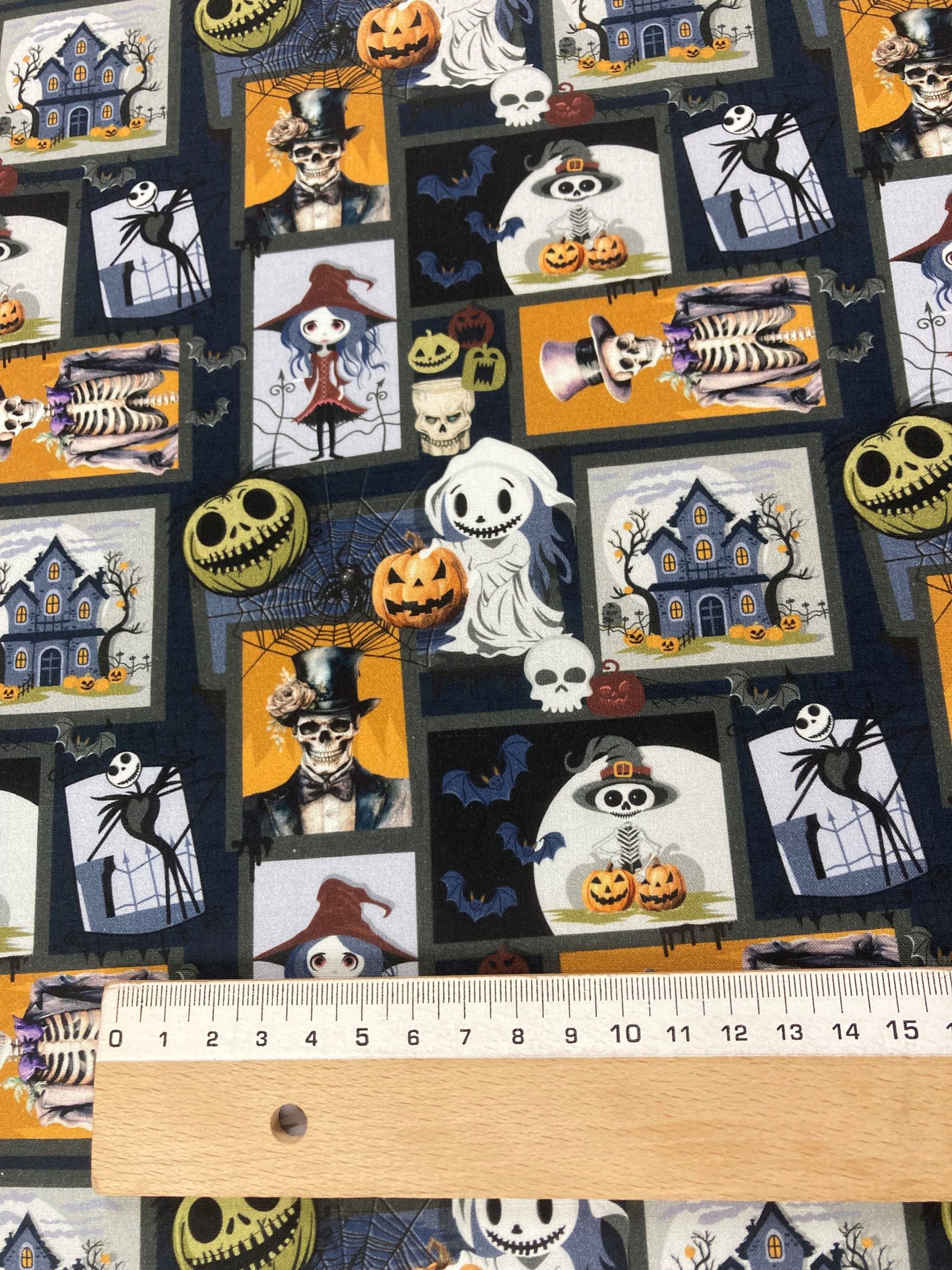 Algodón Halloween Scary fantasma - Imagen 2