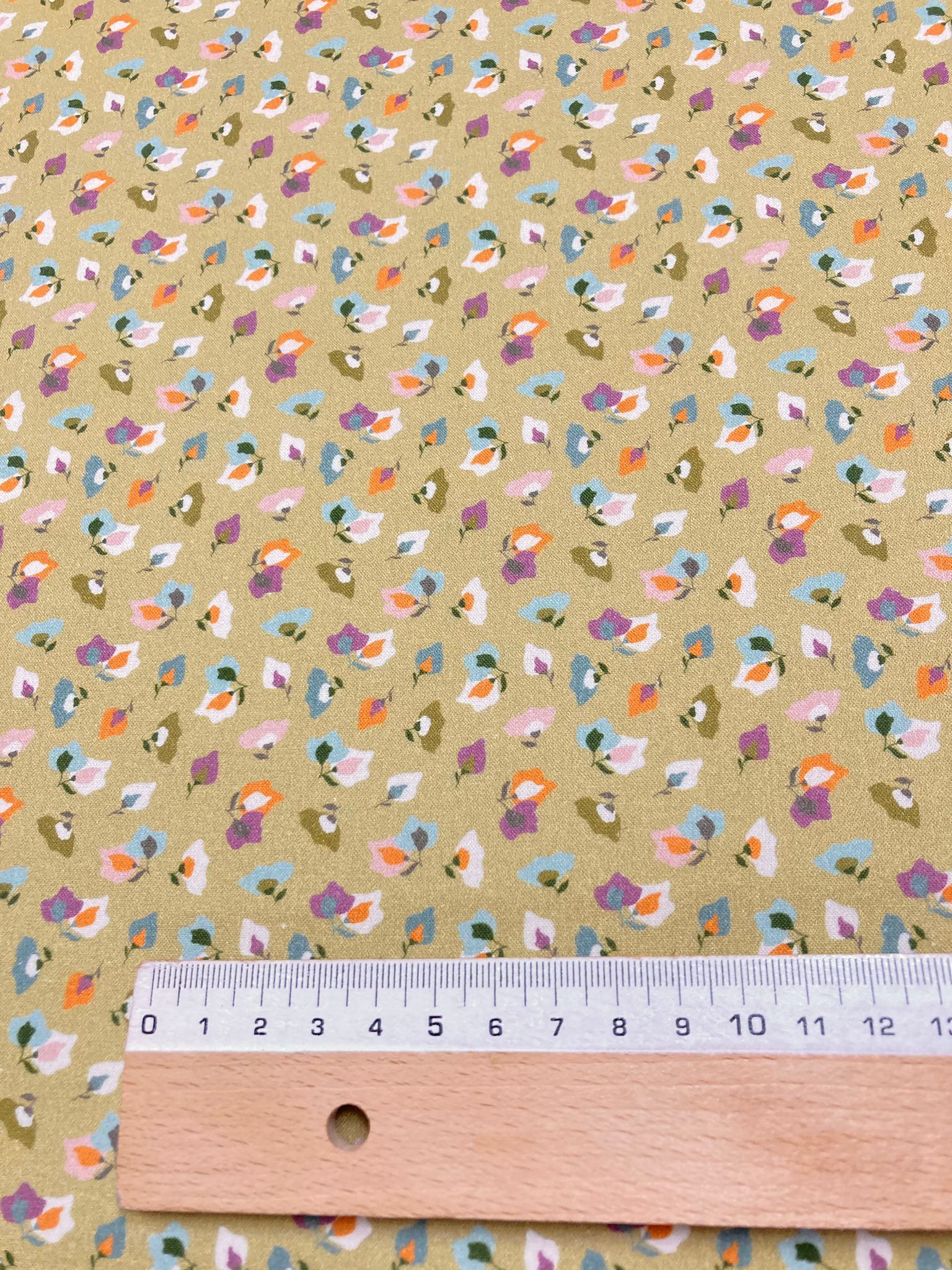 Algodón Monet flores - Imagen 2