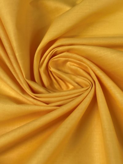 Algodón liso amarillo tostado