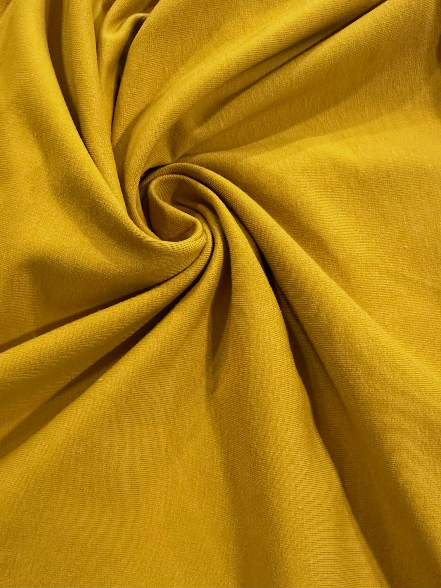 French terry mostaza