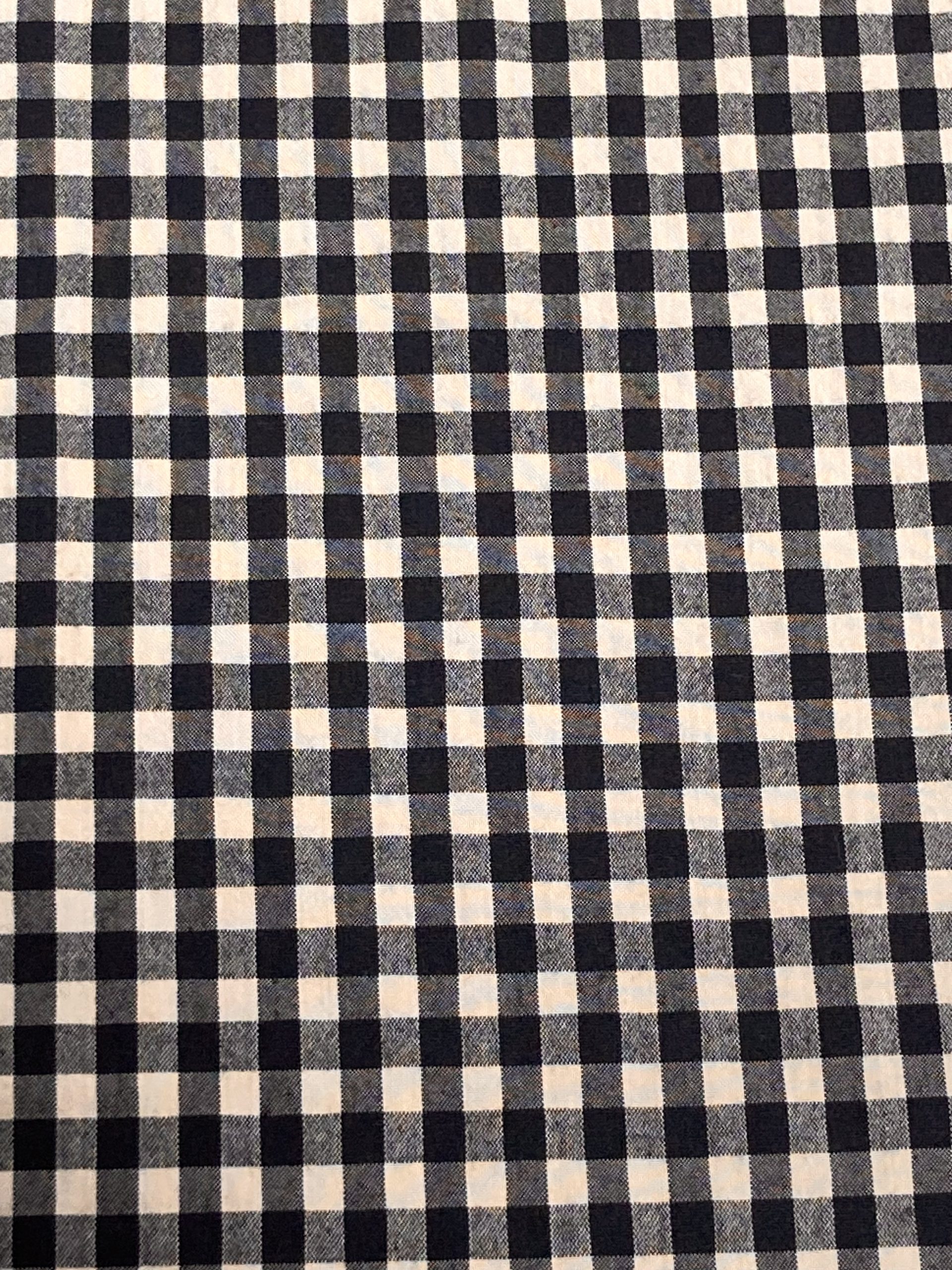 Vichy seersucker negro/hueso - Imagen 2