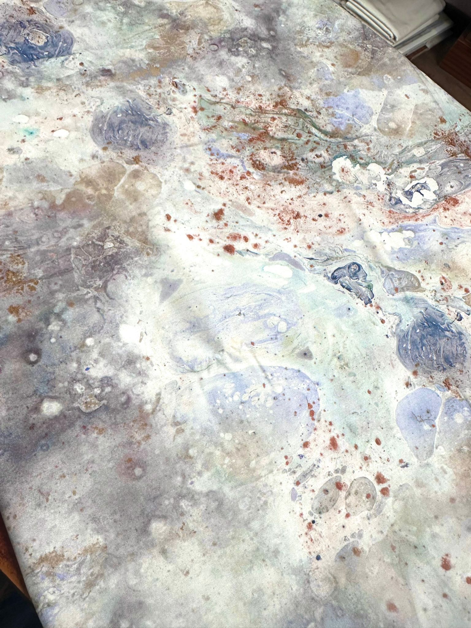 Sabana algodón abstracto (retal) - Imagen 2