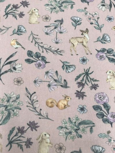 Pique bosque otoño rosa maquillaje