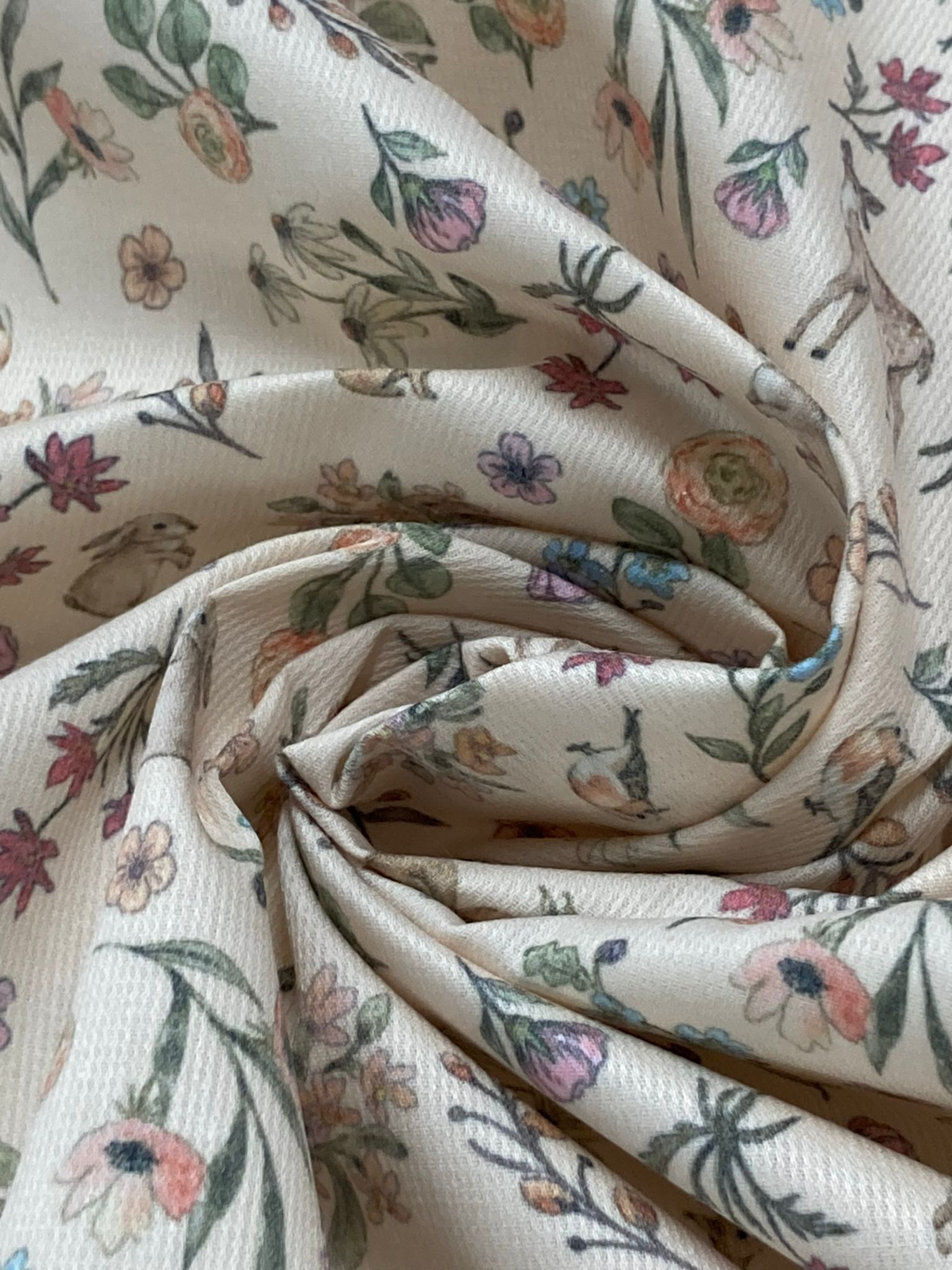 Pique bosque otoño crema - Imagen 3