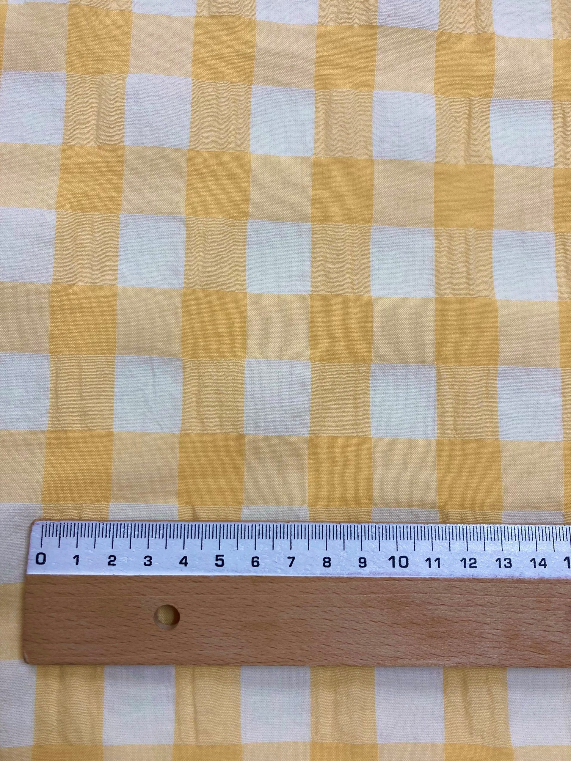 Vichy seersucker amarillo G - Imagen 2