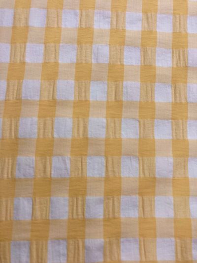 Vichy seersucker amarillo G