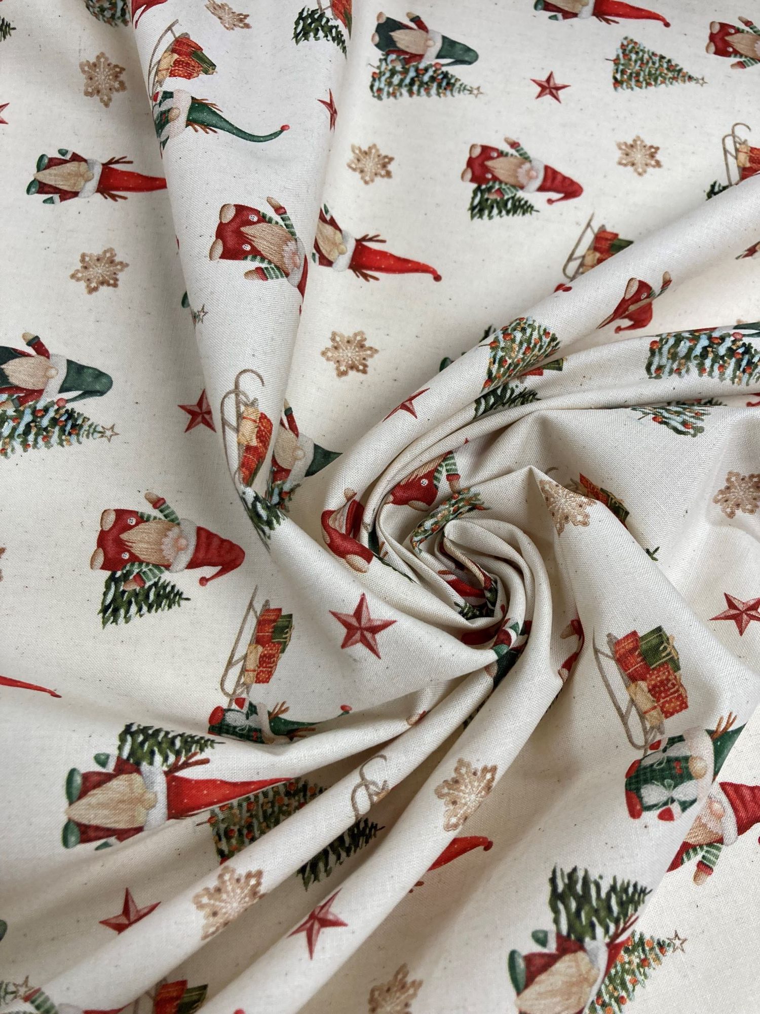 Algodón Navidad Árbol - Imagen 2