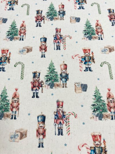 Algodón Navidad Cascanueces