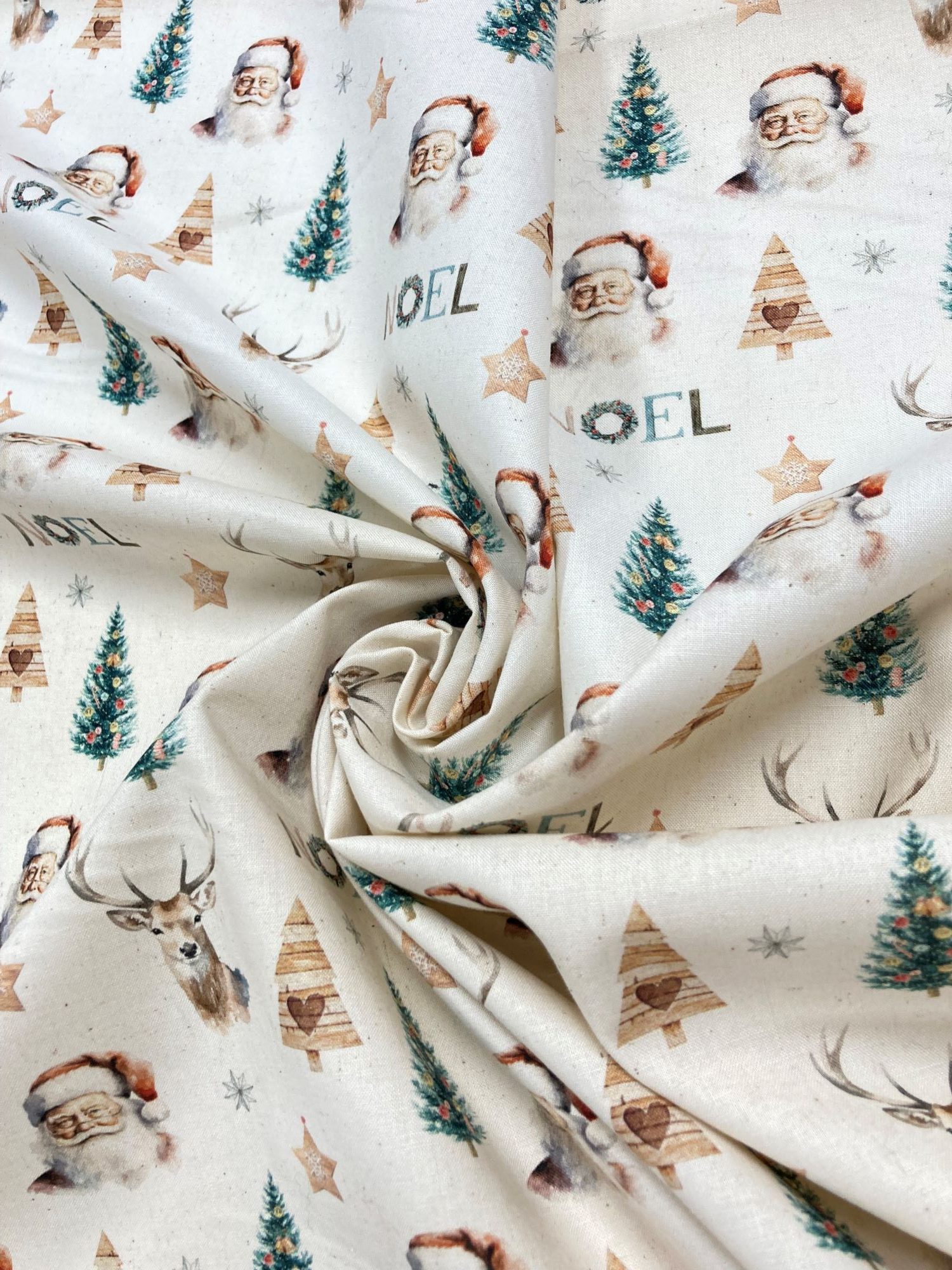 Algodón Navidad Noel - Imagen 2