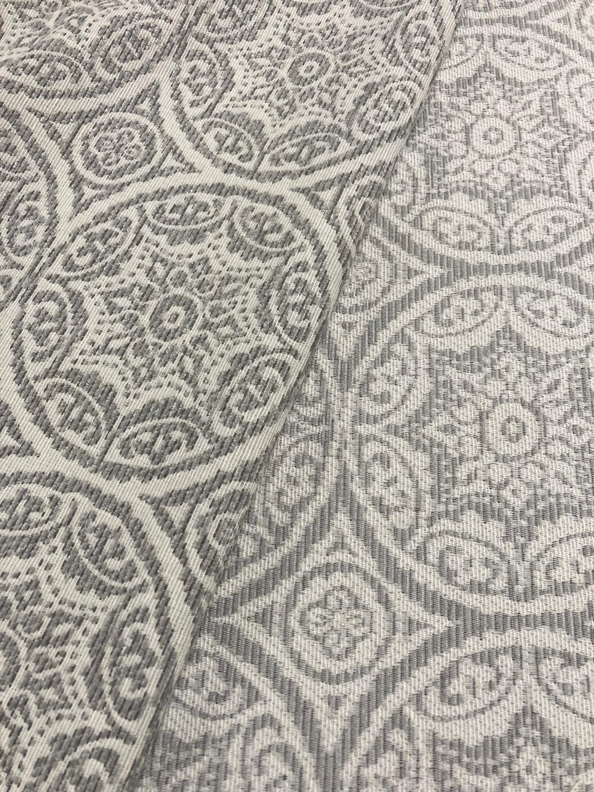 Jacquard mandalas gris - Imagen 2