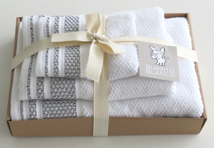 Juego Toallas 3P.BURRITO BLANCO TOX207