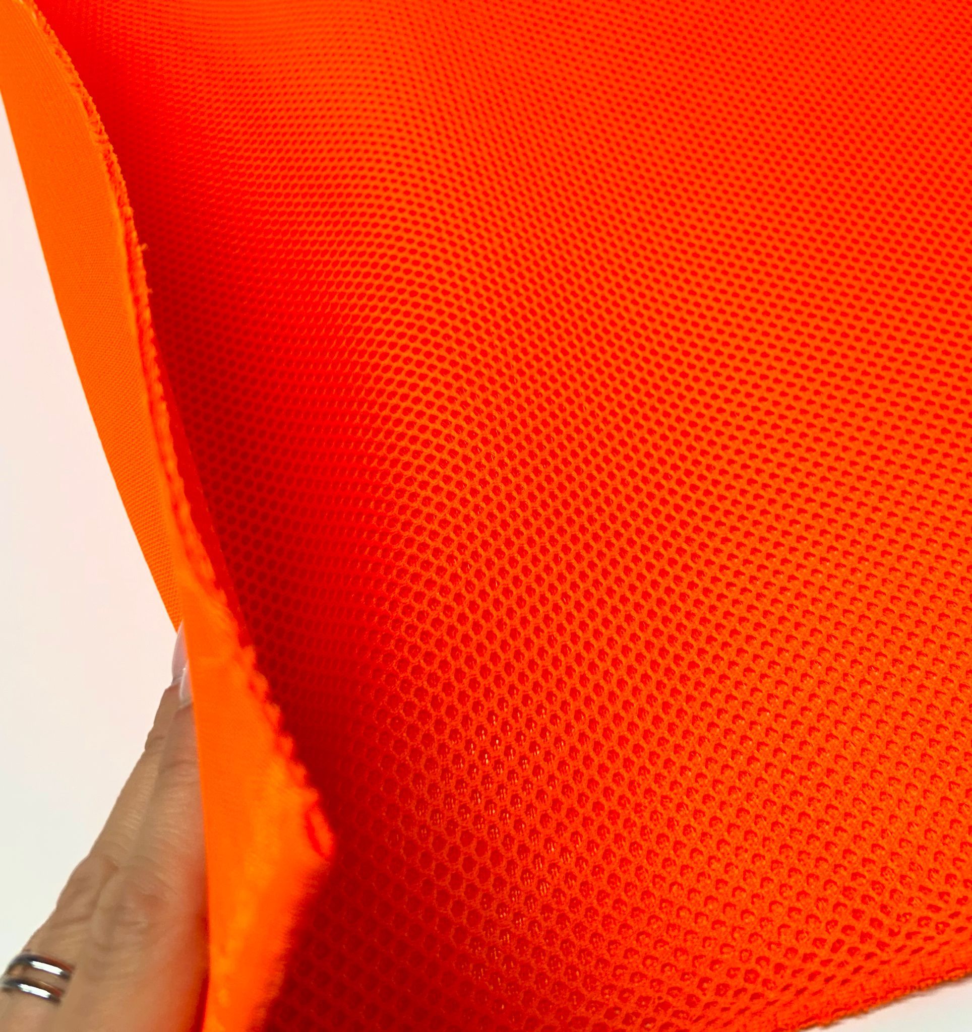 Mesh 3D naranja fluor - Imagen 2