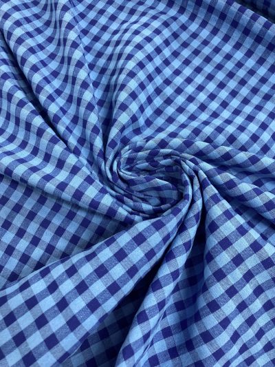 Vichy seersucker celeste/azulón