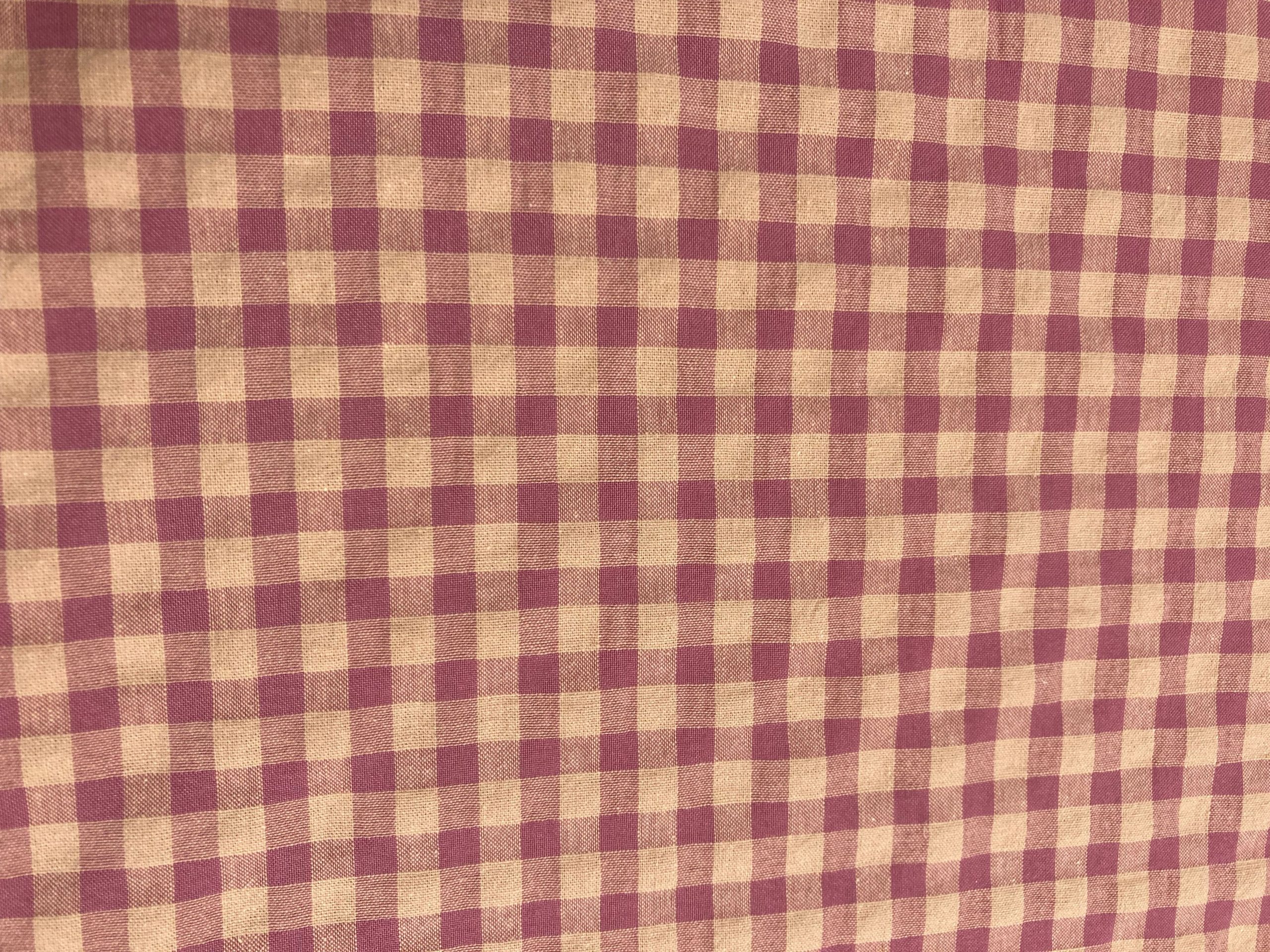 Vichy seersucker salmon/maquillaje - Imagen 3