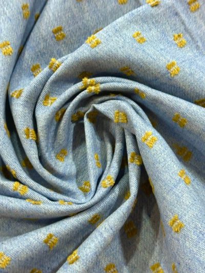 villela Denim plumeti mostaza