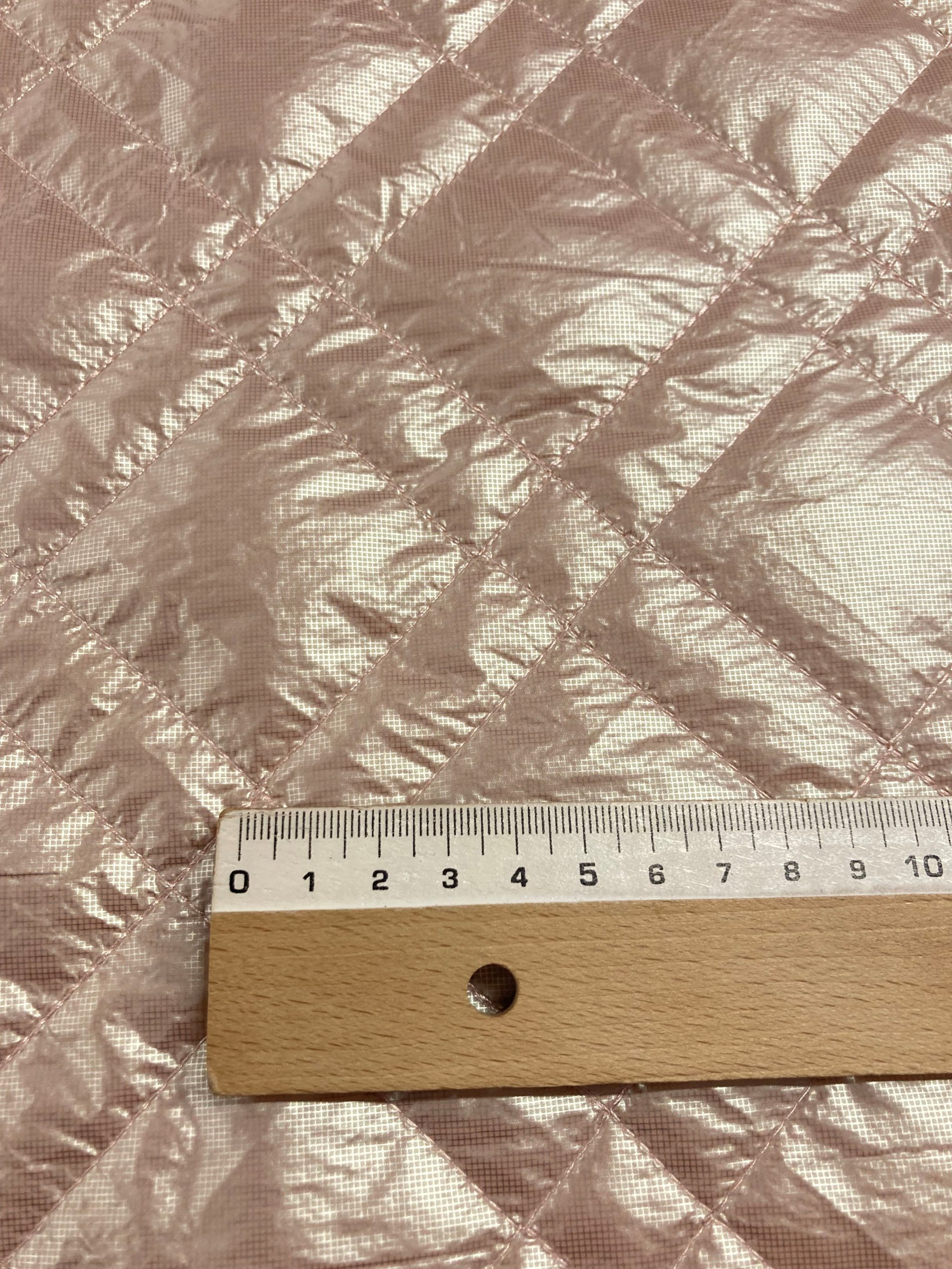 Acolchado metalizado rosa - Imagen 2