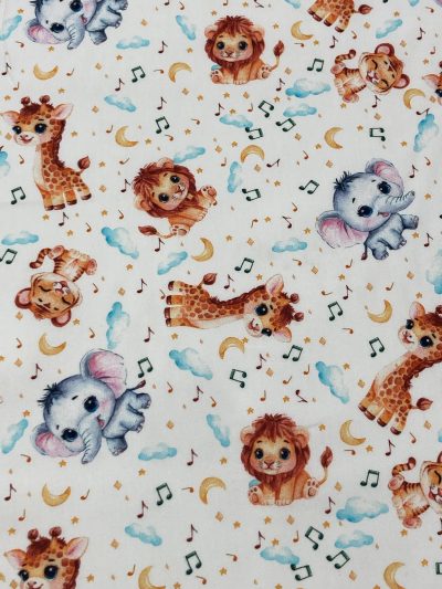 Algodón Pixel animalitos