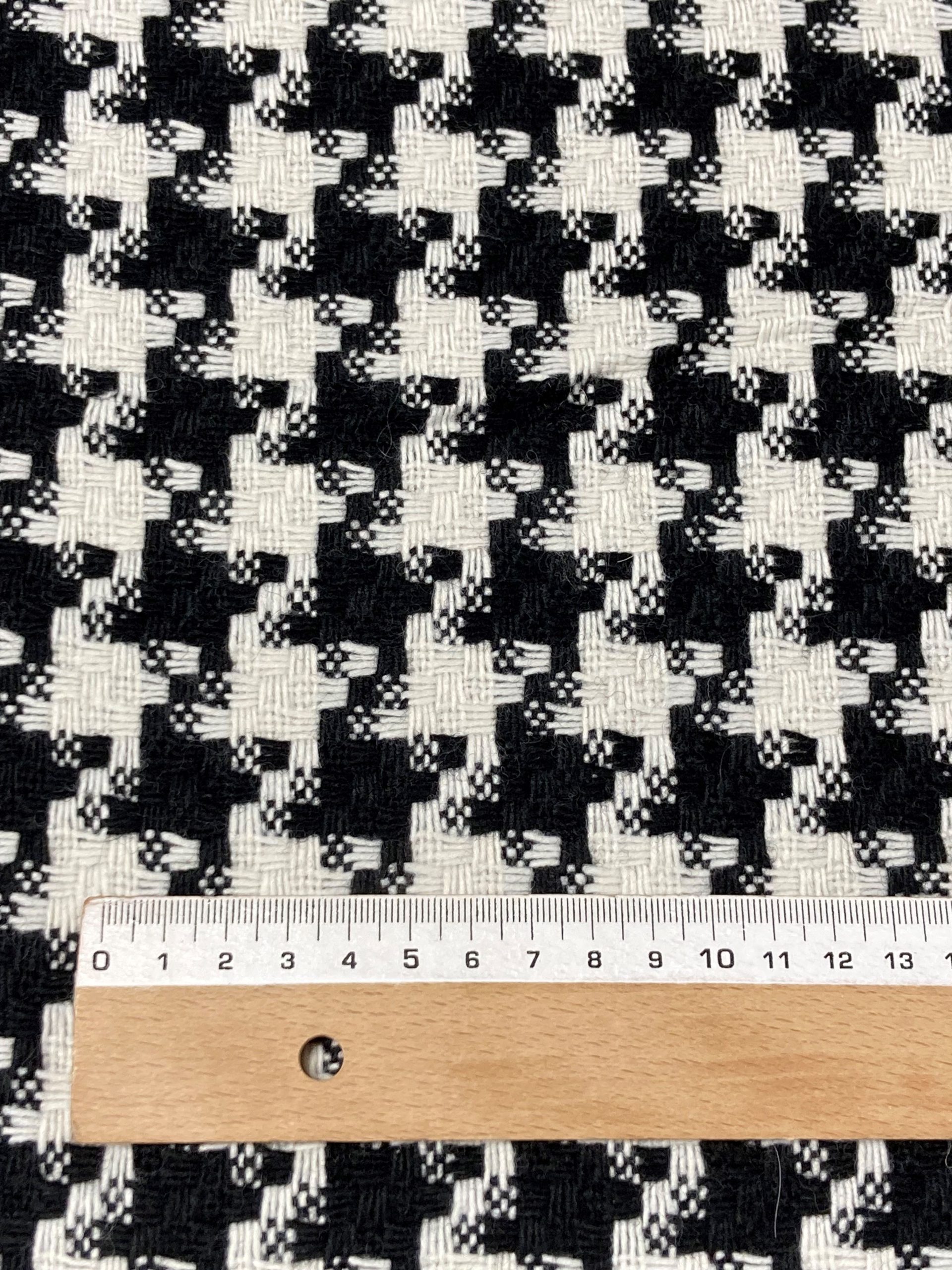 Chanel Tweed pata de gallo 2cm - Imagen 2