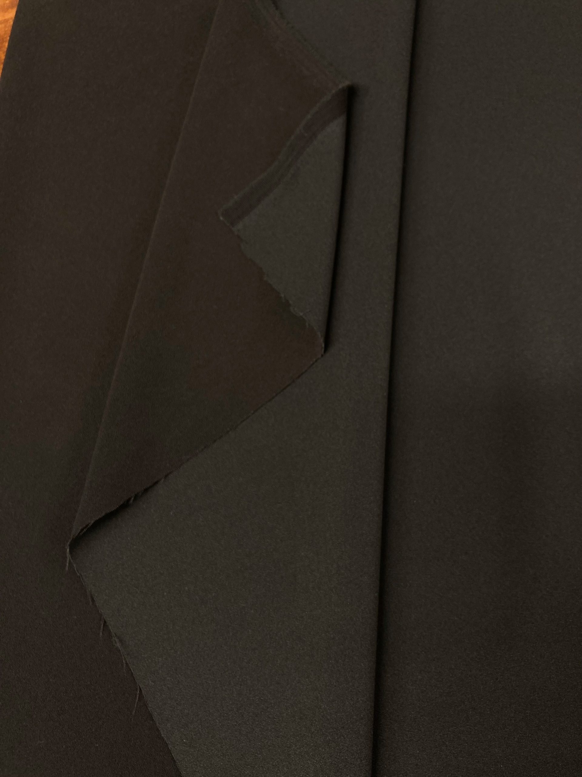 Crepé elástico marrón chocolate - Imagen 2