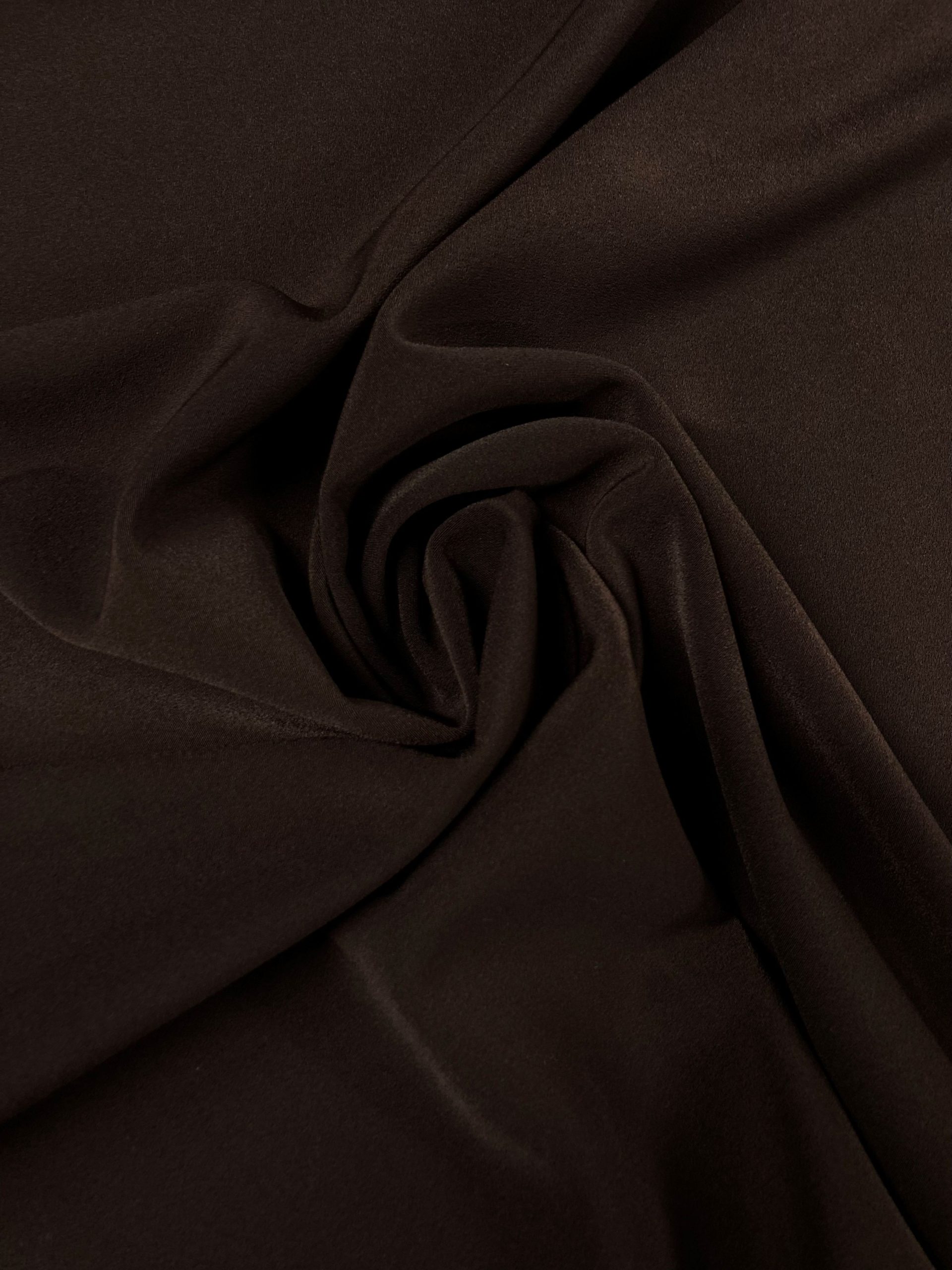 Crepé elástico marrón chocolate