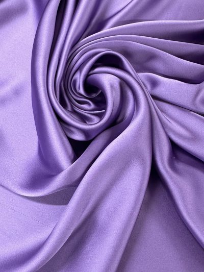 Crepe Satén Spandex Bel lila oscuro