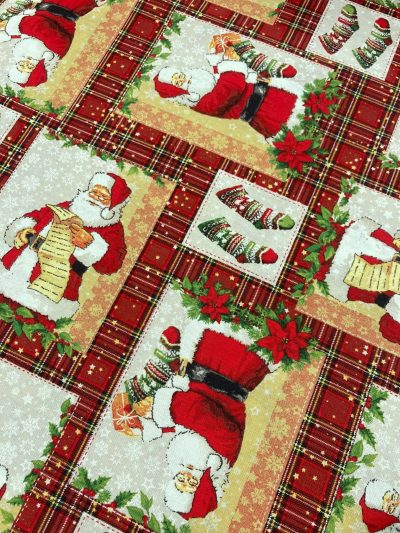 Loneta Navidad Papa Nöel cuadros