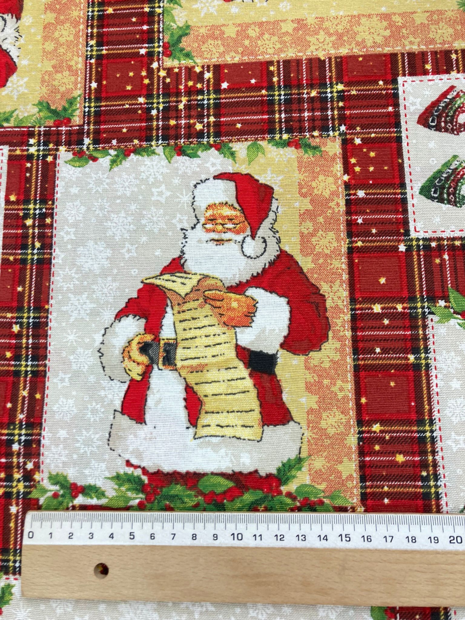 Loneta Navidad Papa Nöel cuadros - Imagen 3