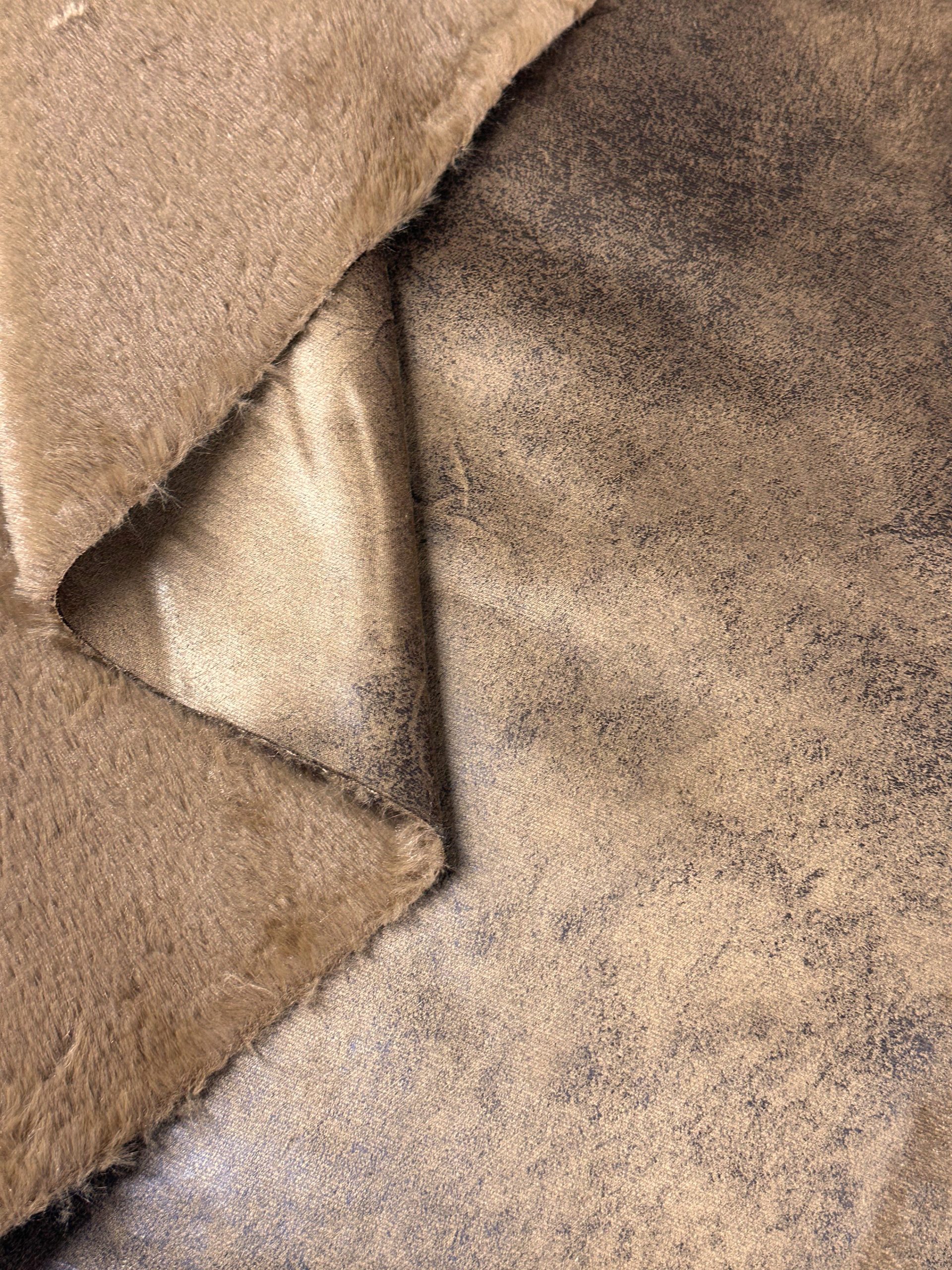 Pelo/piel gastada marrón - Imagen 2