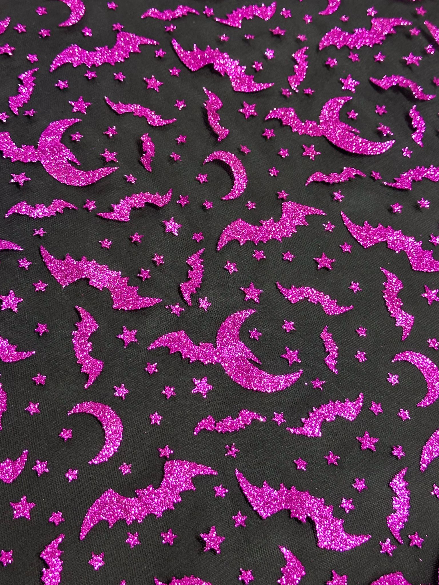 Tul Halloween murciélago