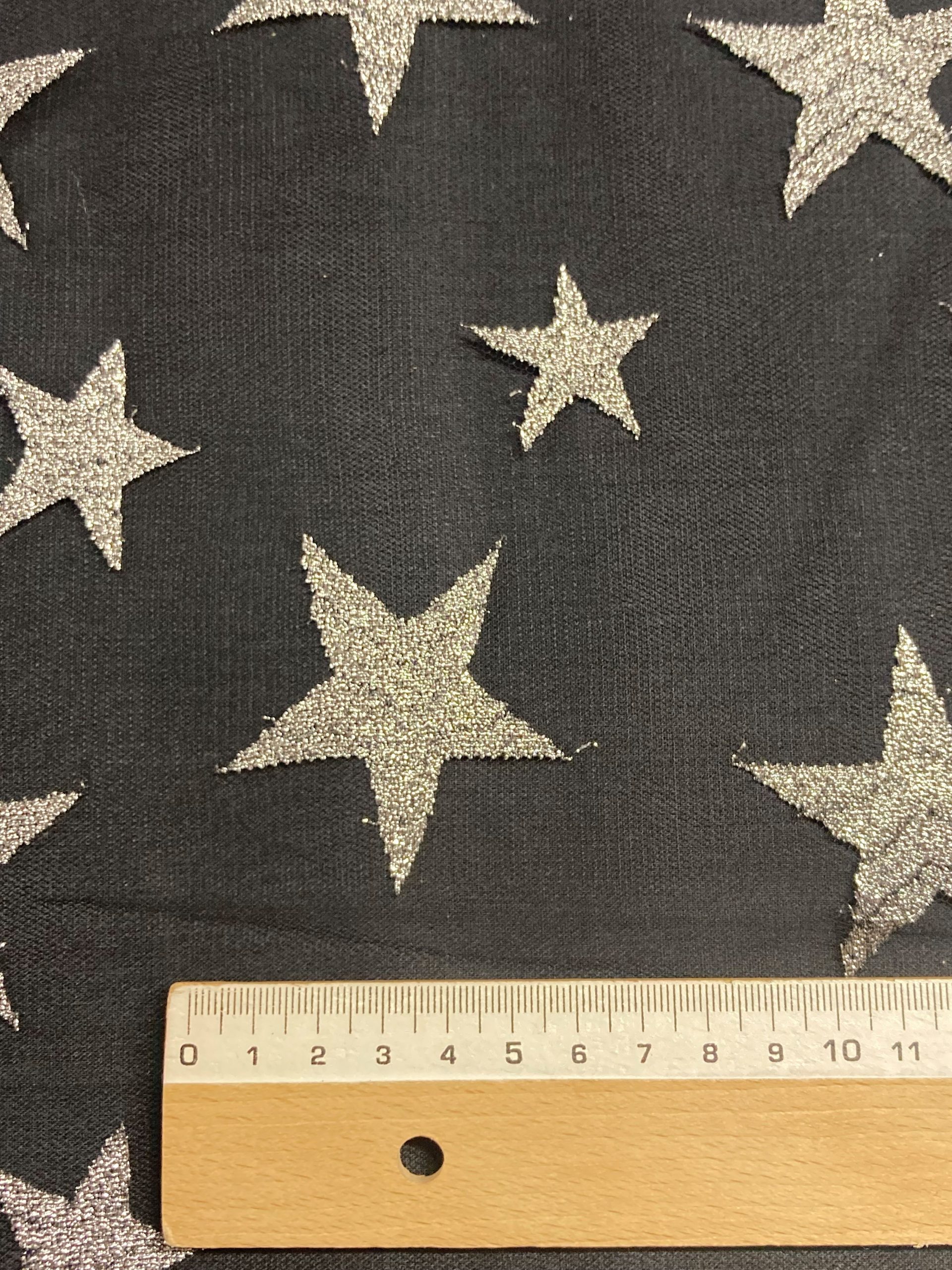 Tul fantasía estrellas f.negro - Imagen 3