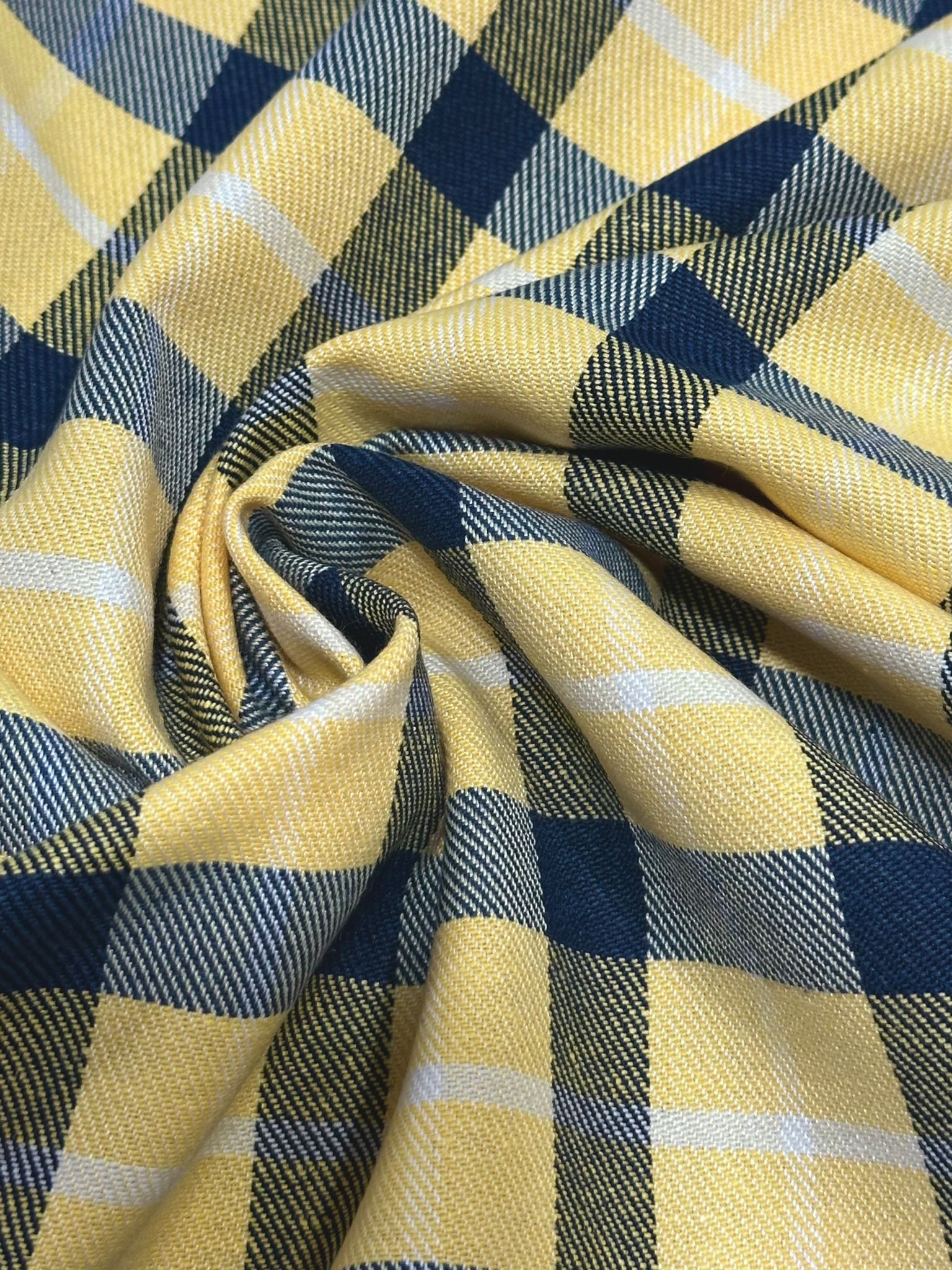 Cuadro Bel amarillo/marino - Imagen 2