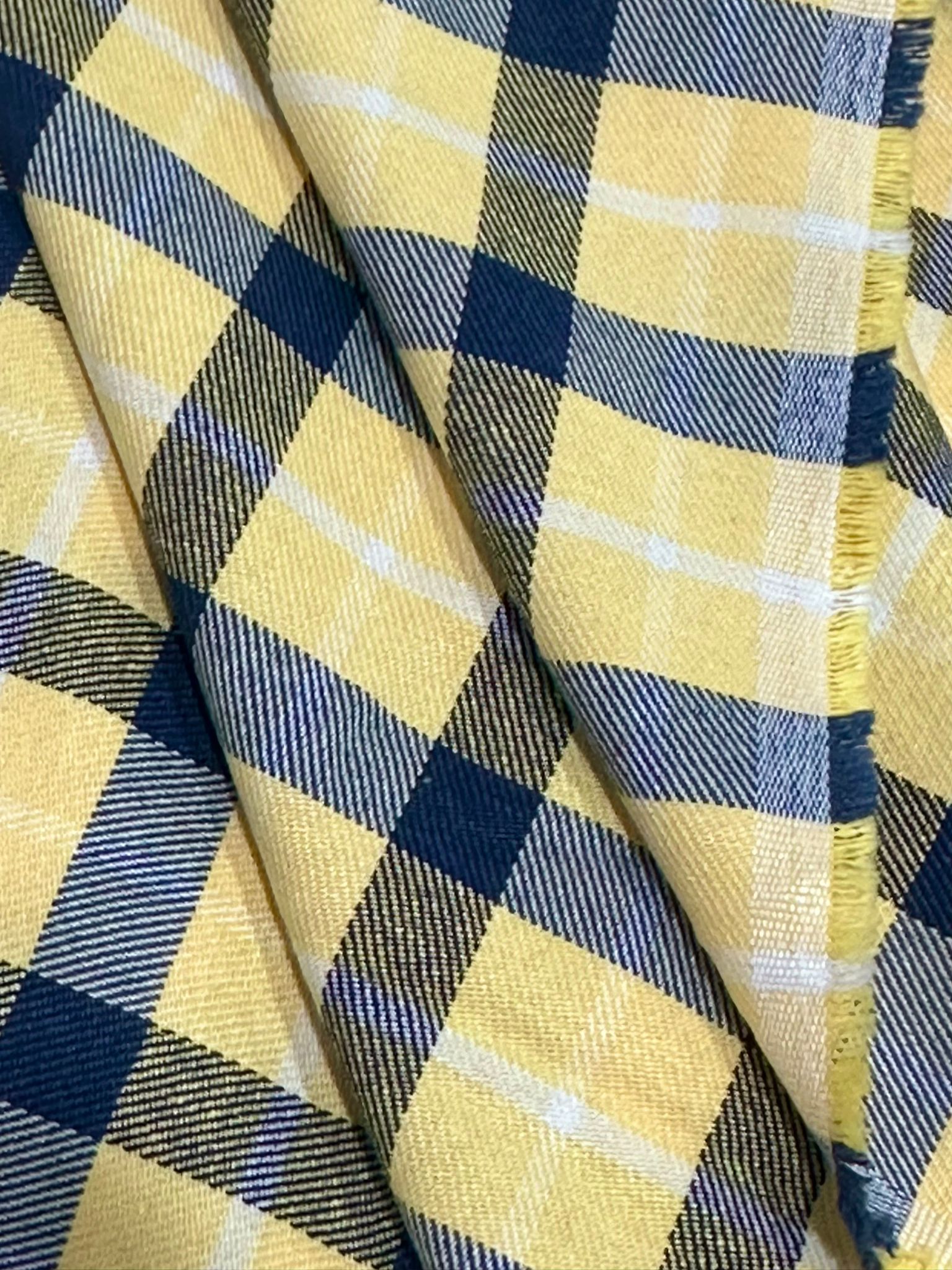 Cuadro Bel amarillo/marino