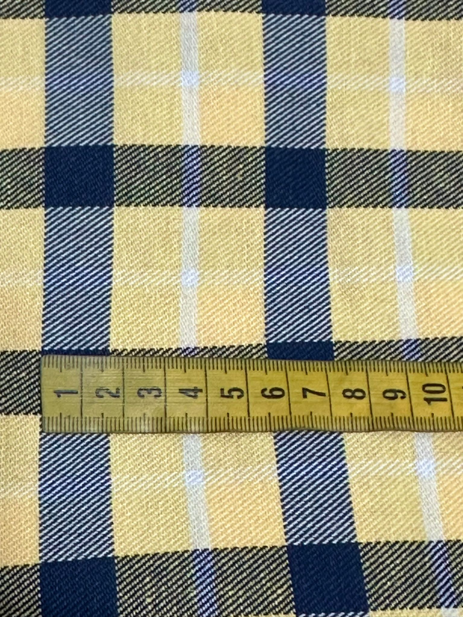 Cuadro Bel amarillo/marino - Imagen 4