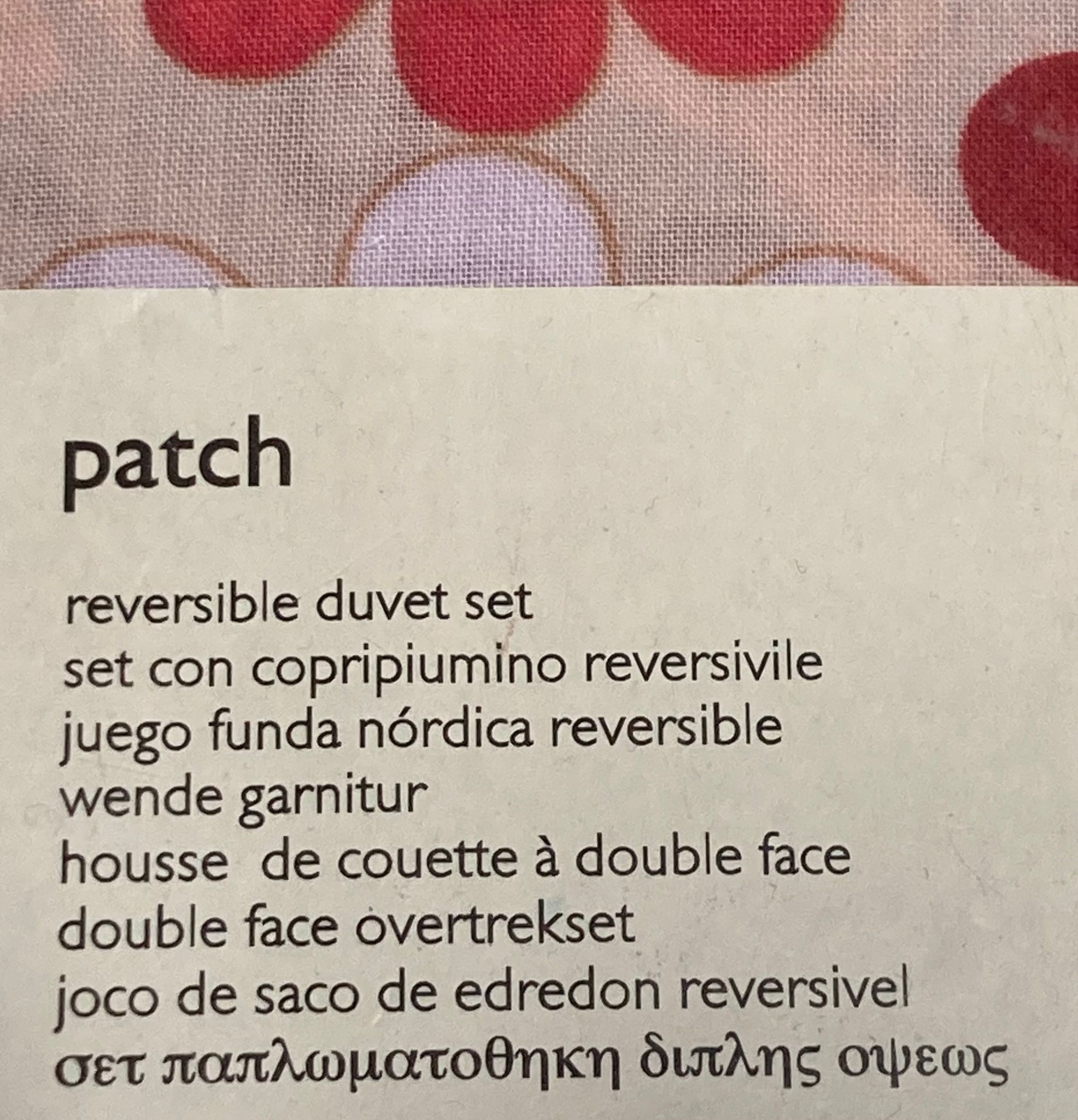 Funda nórdica Benetton ¨Patch¨cama 1.50 - Imagen 4